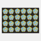 TUVA - Wappen-Umhüllungspapier Geschenkpapier Set (Vorderseite 2)