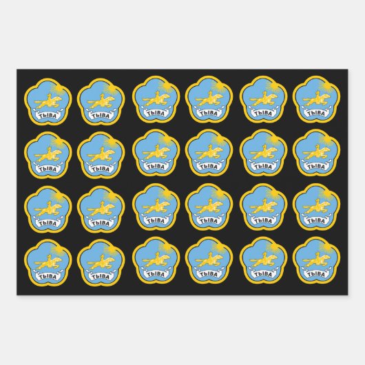 TUVA - Wappen-Umhüllungspapier Geschenkpapier Set (Vorderseite 2)