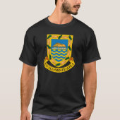 Tuvalu-Coat des Rüstungsschwarzen T - Shirt (Vorderseite)
