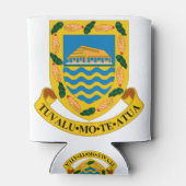 Tuvalu-Emblem Dosenkühler (Rückseite)