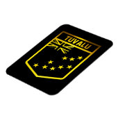 Tuvalu Emblem Magnet (Linke Seite)