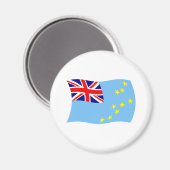 Tuvalu-Flag-Magnet Magnet (Vorderseite/Rückseite)