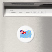 Tuvalu-Flag-Magnet Magnet (In Situ (Geschirrspüler))