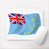 Tuvalu Flag Mousepad (Mit Mouse)