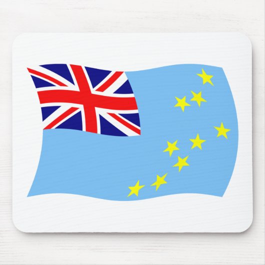 Tuvalu Flag Mousepad (Vorne)