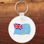 Tuvalu Flag Schlüsselanhänger (Vorderseite)