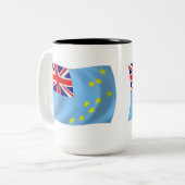 Tuvalu Flag Tasse (Vorderseite Links)