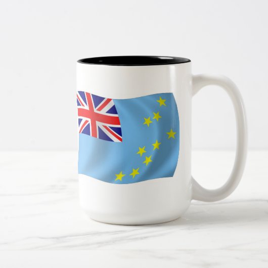 Tuvalu Flag Tasse (Rechts)