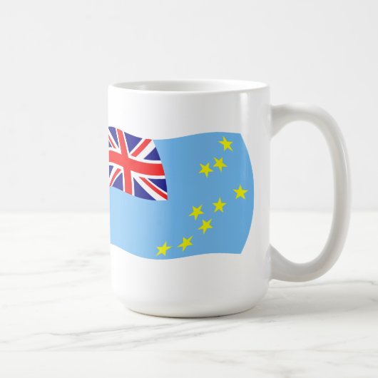 Tuvalu Flag Tasse (Rechts)