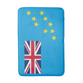Tuvalu-Flagge Badematte (Vorderseite Vertikal)