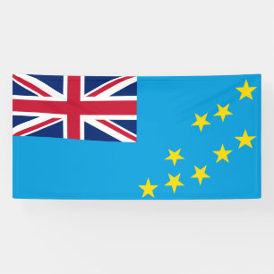 Tuvalu-Flagge Banner