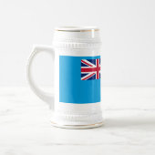 Tuvalu-Flagge Bierglas (Links)