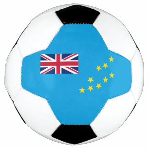 Tuvalu-Flagge Fußball