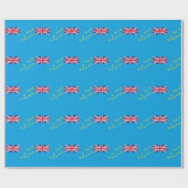 Tuvalu-Flagge Geschenkpapier (Flach)