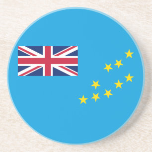 Tuvalu-Flagge Getränkeuntersetzer