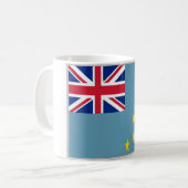 Tuvalu - Flagge - Kaffeetasse (Vorderseite Links)