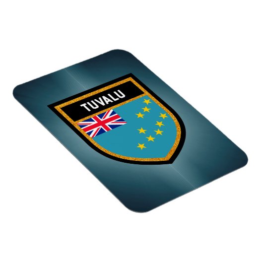 Tuvalu-Flagge Magnet (Rechte Seite)
