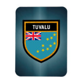 Tuvalu-Flagge Magnet (Vertikal)