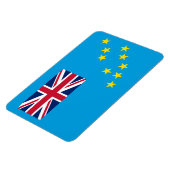 Tuvalu-Flagge Magnet (Linke Seite)