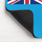 Tuvalu-Flagge Mousepad (Ecke)