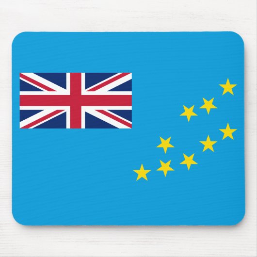 Tuvalu-Flagge Mousepad (Vorne)