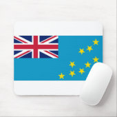 Tuvalu-Flagge Mousepad (Mit Mouse)