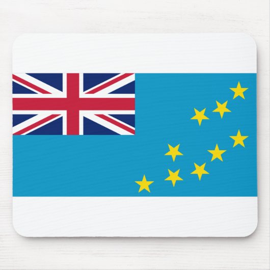 Tuvalu-Flagge Mousepad (Vorne)