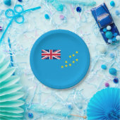 Tuvalu-Flagge Pappteller (Party)