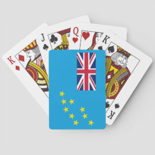 Tuvalu-Flagge Spielkarten