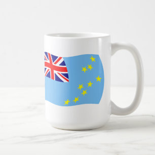 Tuvalu-Flaggen-Tasse Kaffeetasse