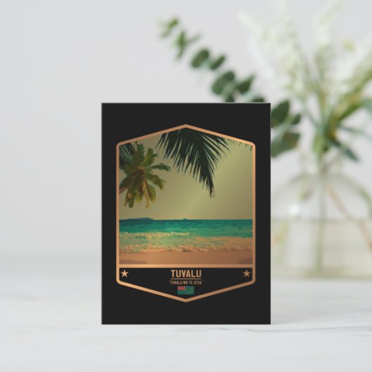 Tuvalu Postkarte (Stehend Vorderseite)