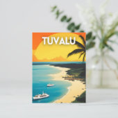 Tuvalu Postkarte (Stehend Vorderseite)