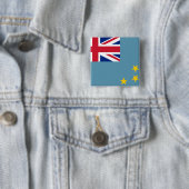 Tuvalu (Tuvalan)-Flagge Button (Beispiel)