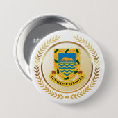 Tuvalu-Wappen Button (Vorne & Hinten)