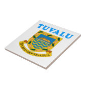 Tuvalu-Wappen Entwürfe Fliese (Seite)