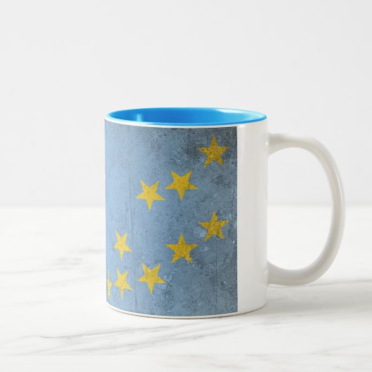Tuvalu Zweifarbige Tasse (Rechts)