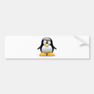 CAOPEIHE Pinguin-Autokörperpinguin-Autoaufkleber Color : Black