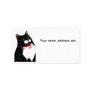 Tux-Aufkleber Adressaufkleber