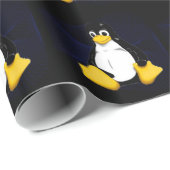 TUX-Blau Sobel Geschenkpapier (Rolleneckpunkt)