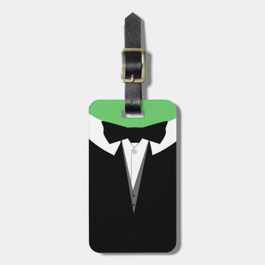 Tux Gepäckanhänger (Vorderseite vertikal)