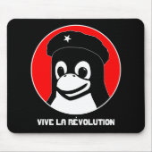 Tux Guevara (dunkel), Vive La RÃ©volution Mousepad (Vorne)