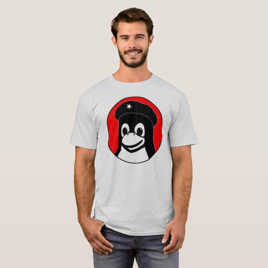 Tux Guevara (Licht) T-Shirt (Vorne ganz)