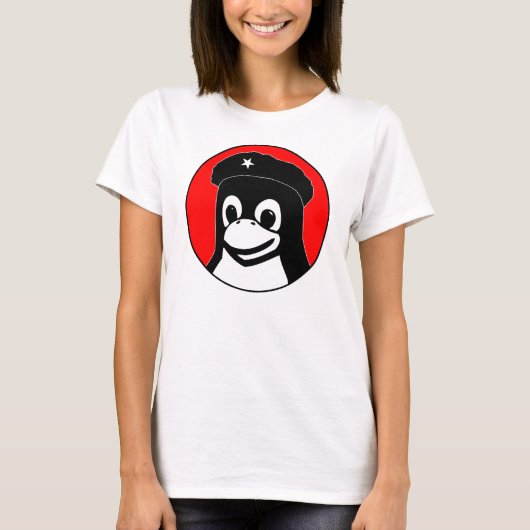 Tux Guevara (Licht) T-Shirt (Vorderseite)