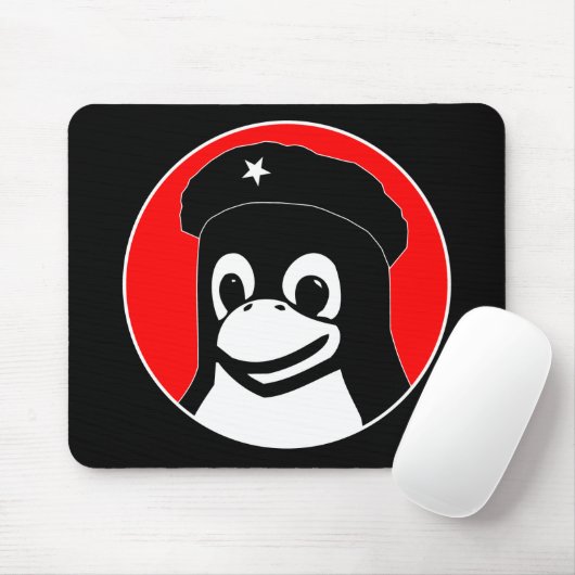 Tux Guevara Mousepad (Mit Mouse)