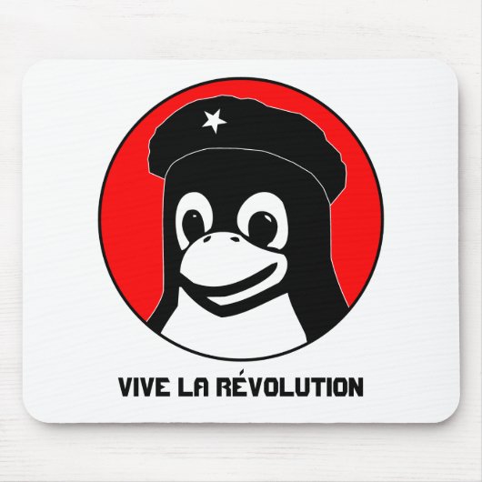 Tux Guevara, Vive La Révolution Mousepad (Vorne)