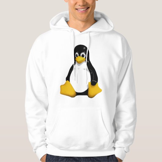 Tux Hoodie (Vorderseite)