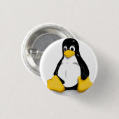 Tux-Knopf Button (Vorne & Hinten)