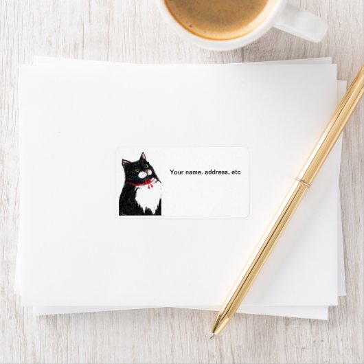 Tux-Label Adressaufkleber (Insitu)