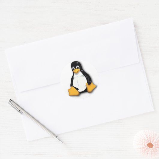 Tux Linux Penguin Sticker (Umschlag)