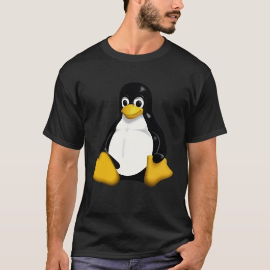 Tux Linux Penguin T-Shirt (Vorderseite)